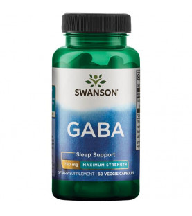 Swanson GABA 60 capsules