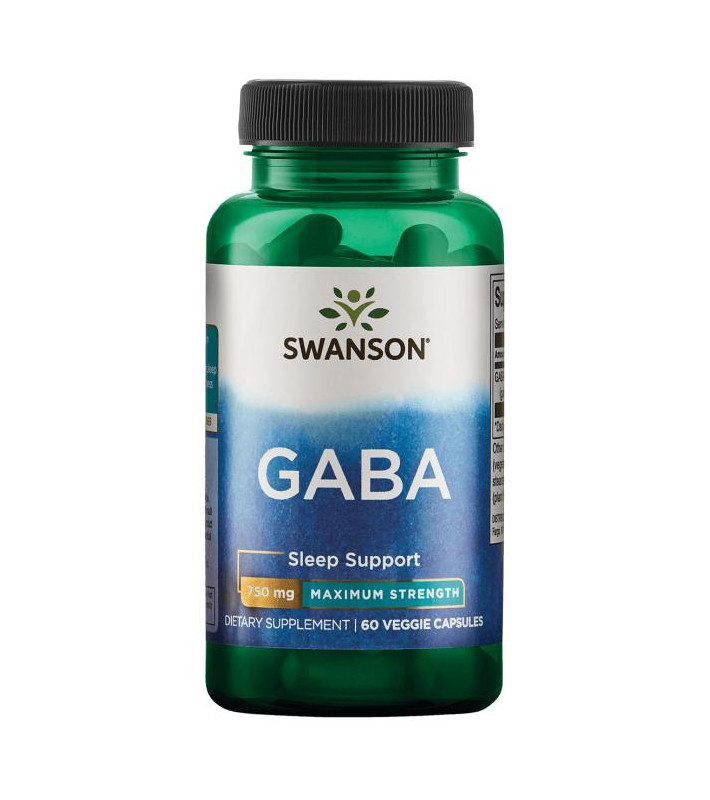 Swanson GABA 60 capsules