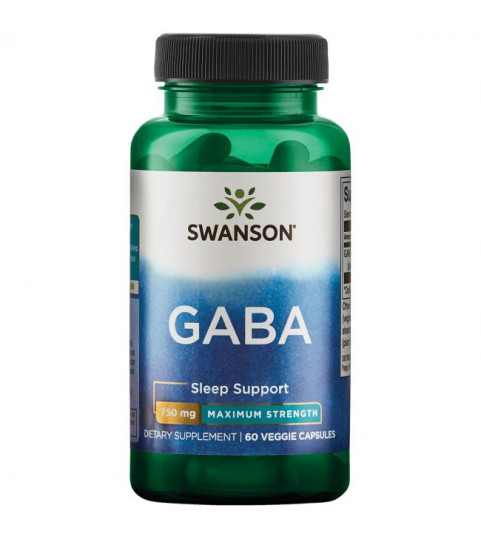 Swanson GABA 60 capsules