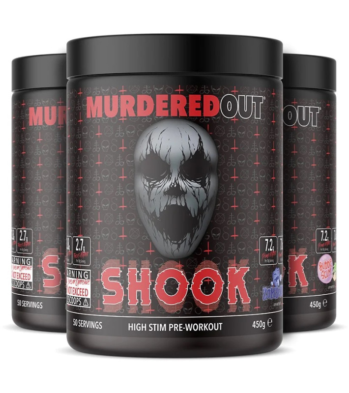 Shook Murdered out | Booster Preworkout 450gr