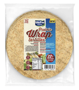 LIFEPRO Tortilla Protein Wraps x8