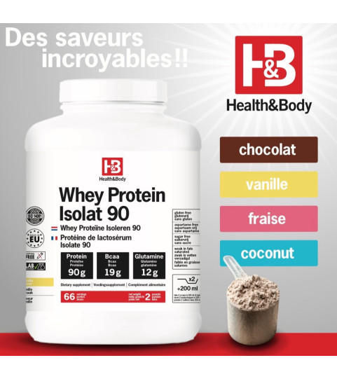 Health&Body HB Whey Protein Isolat 90 – Dietfitness