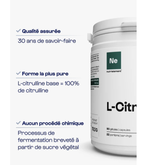 L-Citrulline Base nutrimuscle 90gr