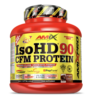 Whey isolate ISOHD 90 CFM Protein par Amix Nutrition, idéale pour la récupération musculaire et la sèche.