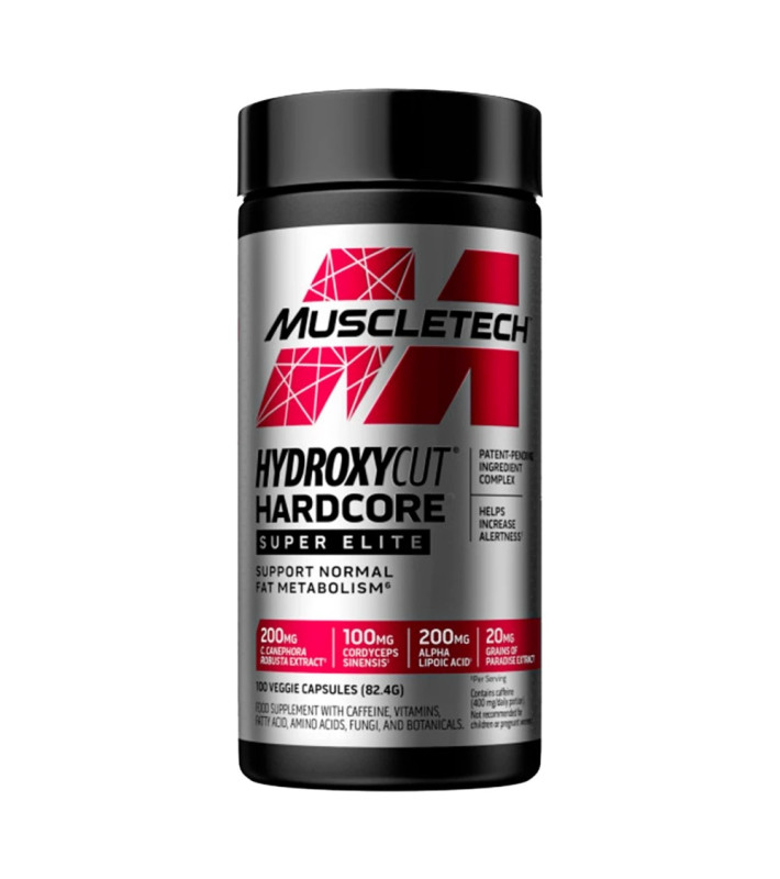 Muscletech hydroxycut hardcore super elite 100 caps | Brûleur de Graisses