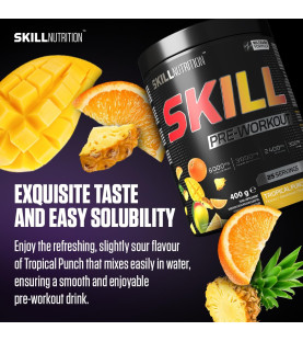 Skill pre workout  | Booster Preworkout 400gr