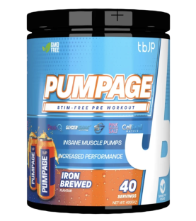 tbJP pumpage pre workout (sans caffeine) | Booster Preworkout