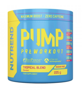 Nutrend pump (sans caffeine) | Booster Preworkout