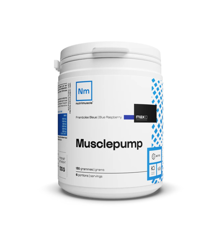 Muscle pump Nutrimuscle (sans caffeine) | Booster Preworkout