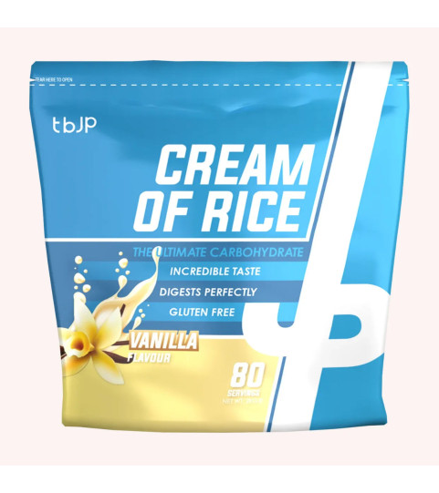 TBJP Trained by JP nutrition crème de riz - Dietfitness