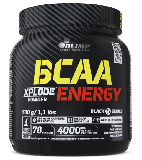 Olimp BCAA Xplode Energy 500 gr - Dietfitness