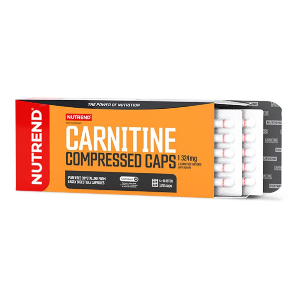 Nutrend L-carnitine carnipure compressed caps - 120caps