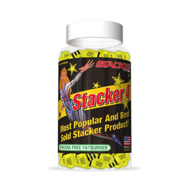 Stacker 4  100 caps | Brûleur de Graisses