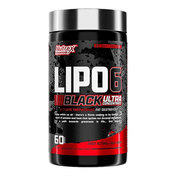 Nutrex Lipo 6 black ultra concentrate 60 caps | Brûleur de Graisses