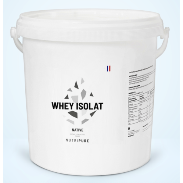 Nutripure Whey isolat Native – Protéine Top qualité