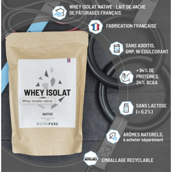 Nutripure Whey isolat Native
