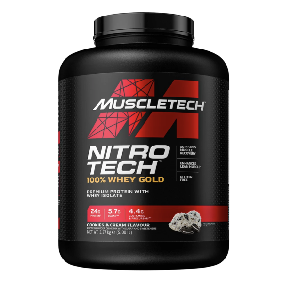 MuscleTech Nitro Tech 100% whey gold - Proteine premium