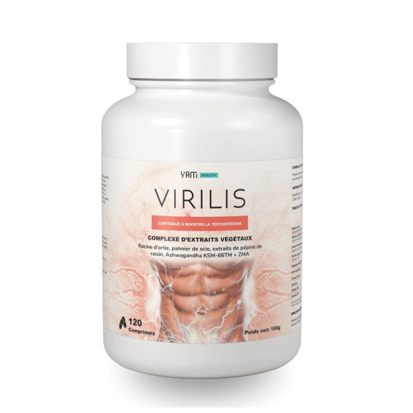 Yam Nutrition Virilis V2 - Booster de testostérone