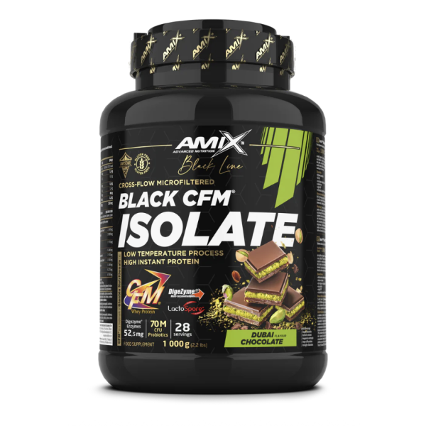 Amix Black CFM isolate proteine 2KG