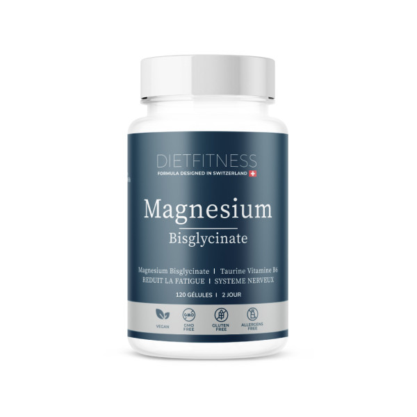 Magnesium bisglycinate 120 caps DIETFITNESS