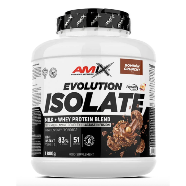 Amix Evolution isolate 1,8KG - Haute qualité