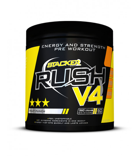 Stacker Rush V4 60 doses | Booster Preworkout